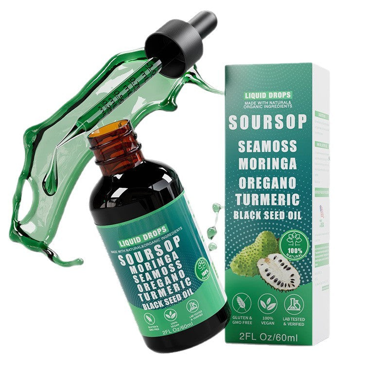 Soursop & Superfoods Elixir | Holistic Support for Energy, Stress & Immunity in a Single Daily Drop