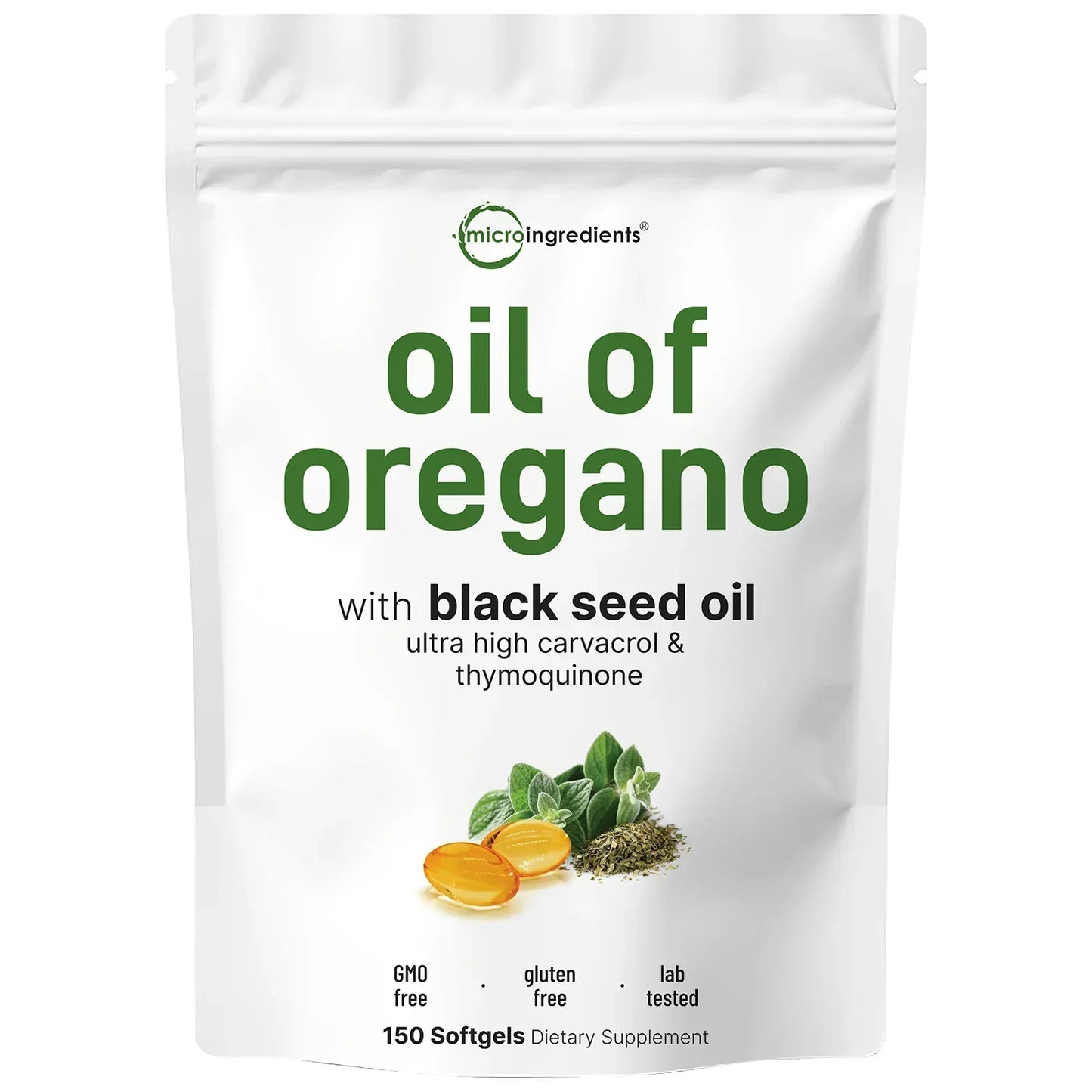 Fresh Extract Immune Support: Oregano Oil & Black Seed Oil Synergy