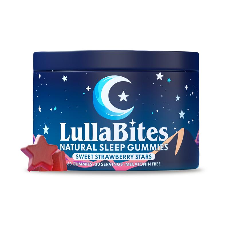 Sweet Strawberry Star Sleep Gummies Natural Melatonin & Herbal Sleep Blend Strawberry Sleep Gummies | Supports relaxation, improves sleep quality, and helps fall asleep faster 30 servings for adults seeking better sleep support