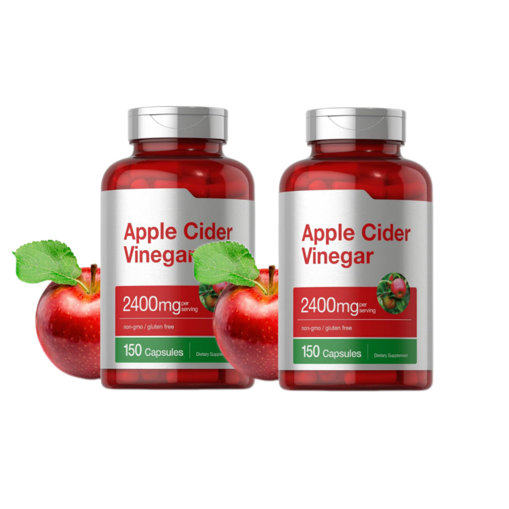 Apple Cider Vinegar Capsules | 2400mg | 150 Count | Non-GMO, Gluten Free Supplement
