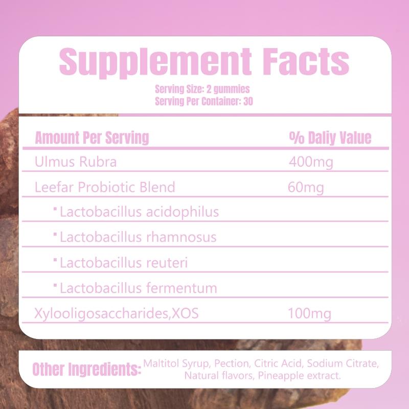 Her Juicy Feminine Probiotics Gummies - 60ct Pineapple Flavor for Women’s pH Balance