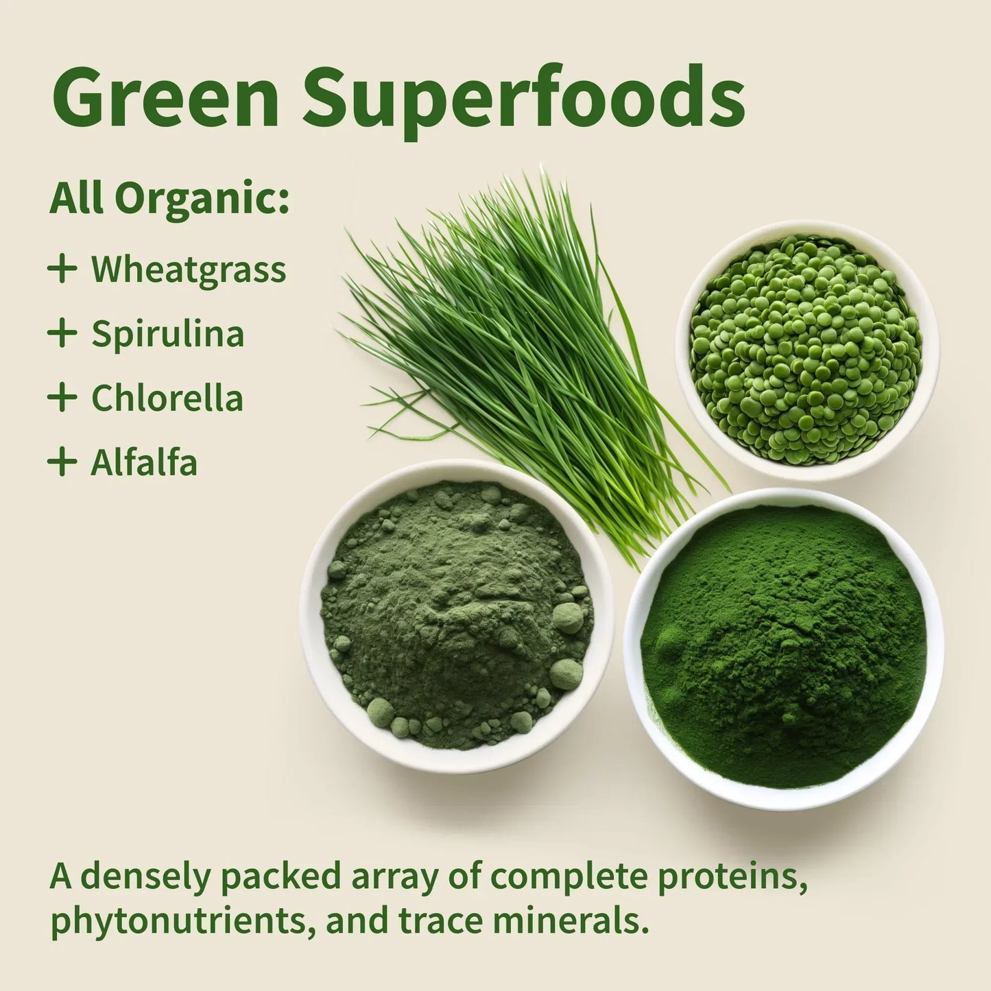 Gut Health Bundle，The 2-in-1 Gut Reset & Cellular Detox Duo: Spirulina & Chlorella Blend，Soothe &amp; Restore Gut Health