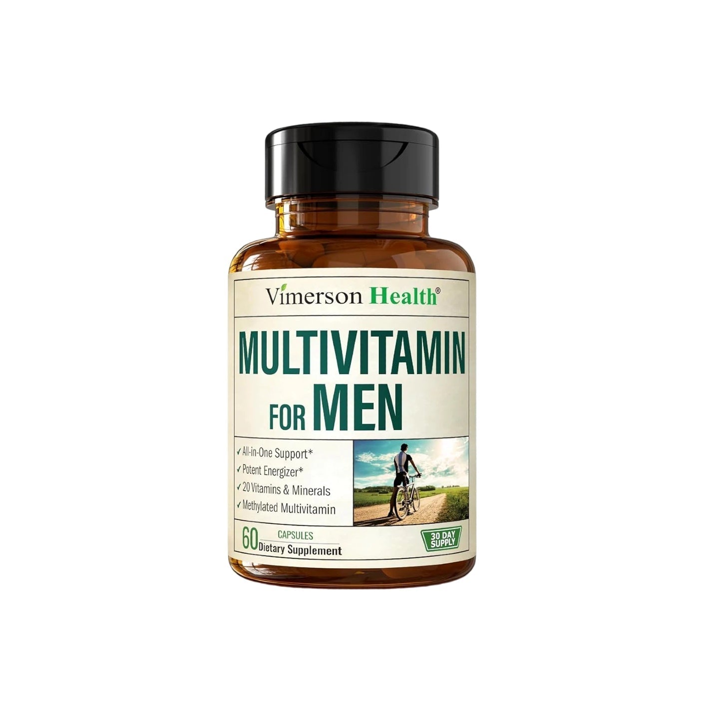 Multivitamin for Men& Multiminerals Capsules with Vitamin B12, A, D, C, Zinc, Magnesiu