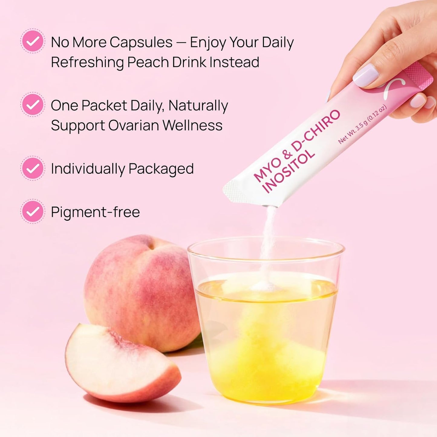 Gynable Pregina Myo-Inositol & D-Chiro Inositol Powder for Women