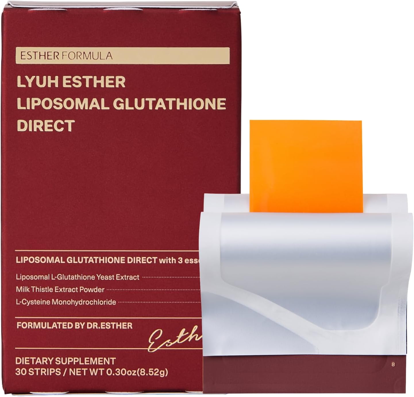 ESTHER FORMULA Liposomal Glutathione Strips (30 ct)