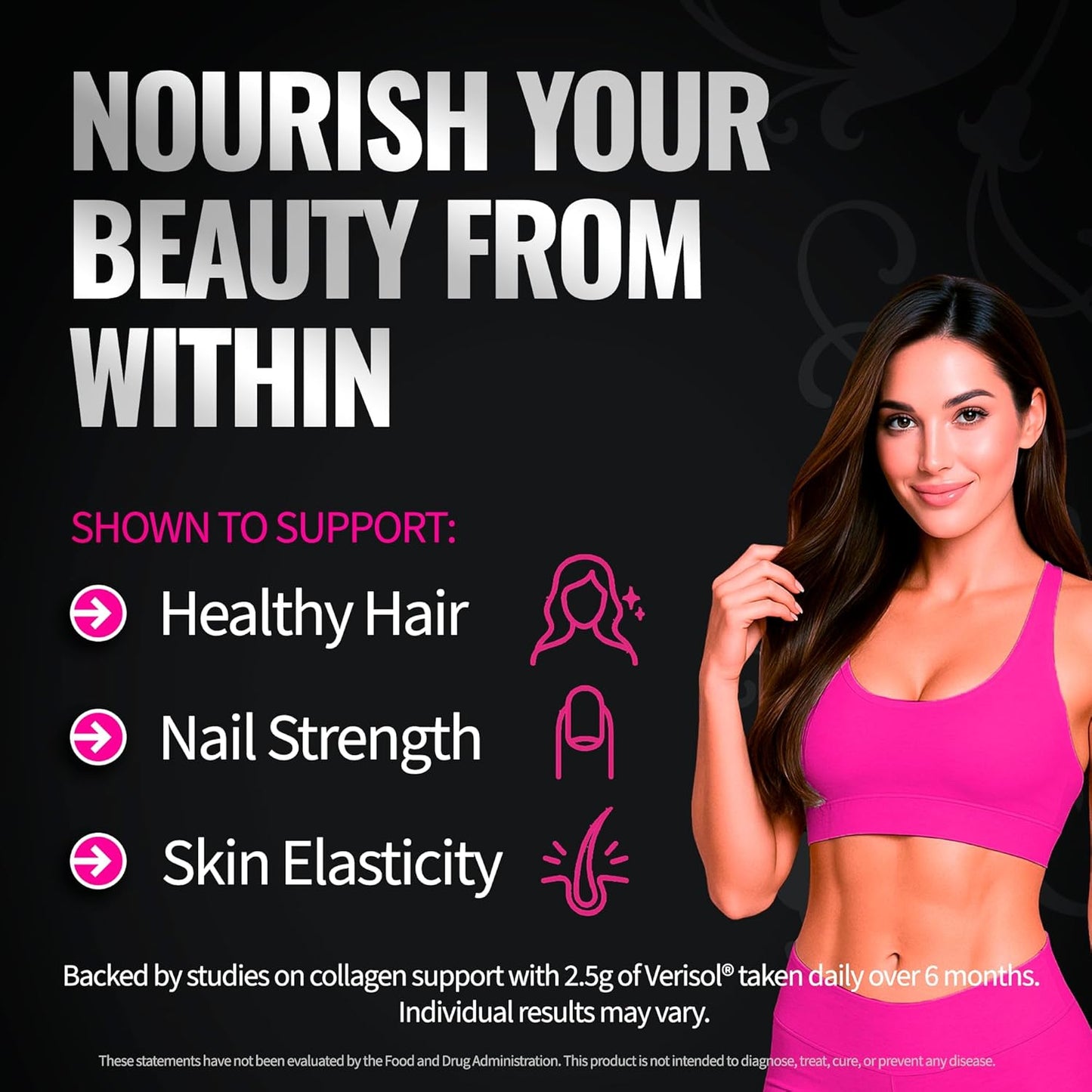 Bold Buns Creatine for Women – Booty Builder Supplement with Collagen & BCAA