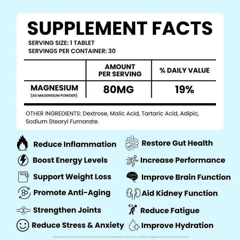 Hydrogen Water Tablets