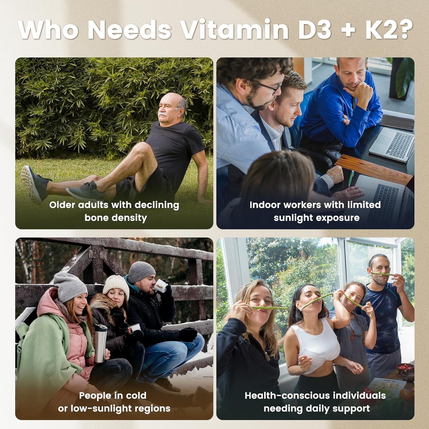 D3 + K2 MK-7 300 Softgels – High-Potency Bone & Cardiovascular Support with Coconut Oil