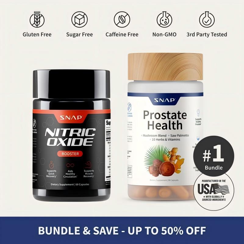 Snap Supplements Prostate & Bladder Complex Extra Strength Prostate & Bladder Health Support – Dietary Supplement
