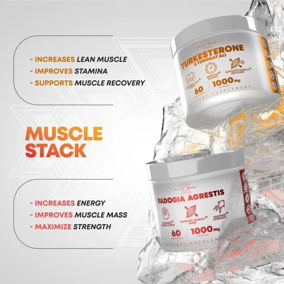 Peak Revival-X Alpha Muscle Stack for Fast Recovery & Muscle Growth