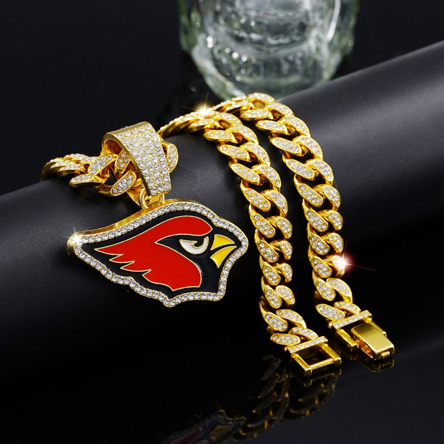 🔥 LAST DAY: Up to 50% OFF – NFL Team Pride Gem Chain Necklace