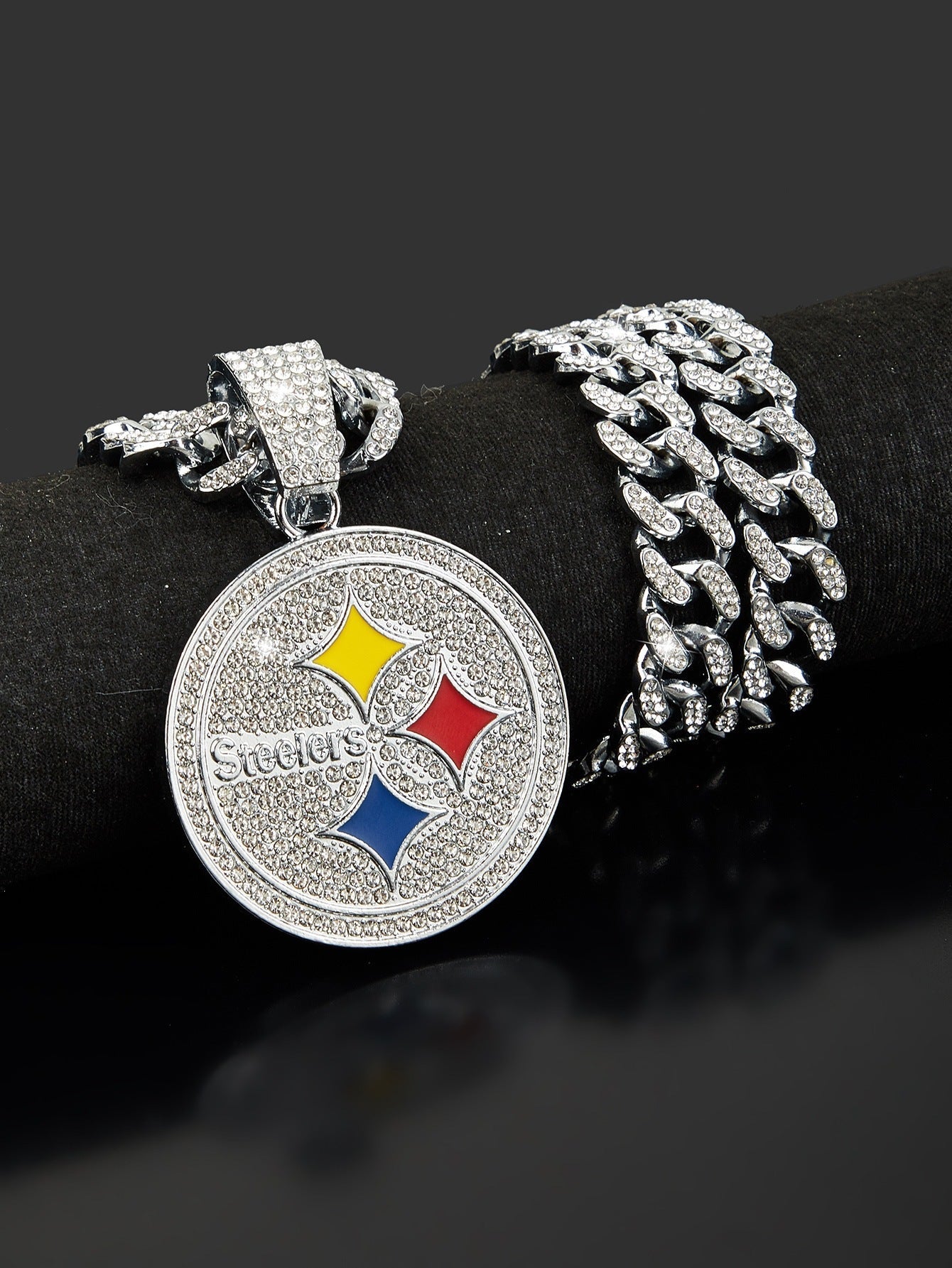 🔥 LAST DAY: Up to 50% OFF – NFL Team Pride Gem Chain Necklace