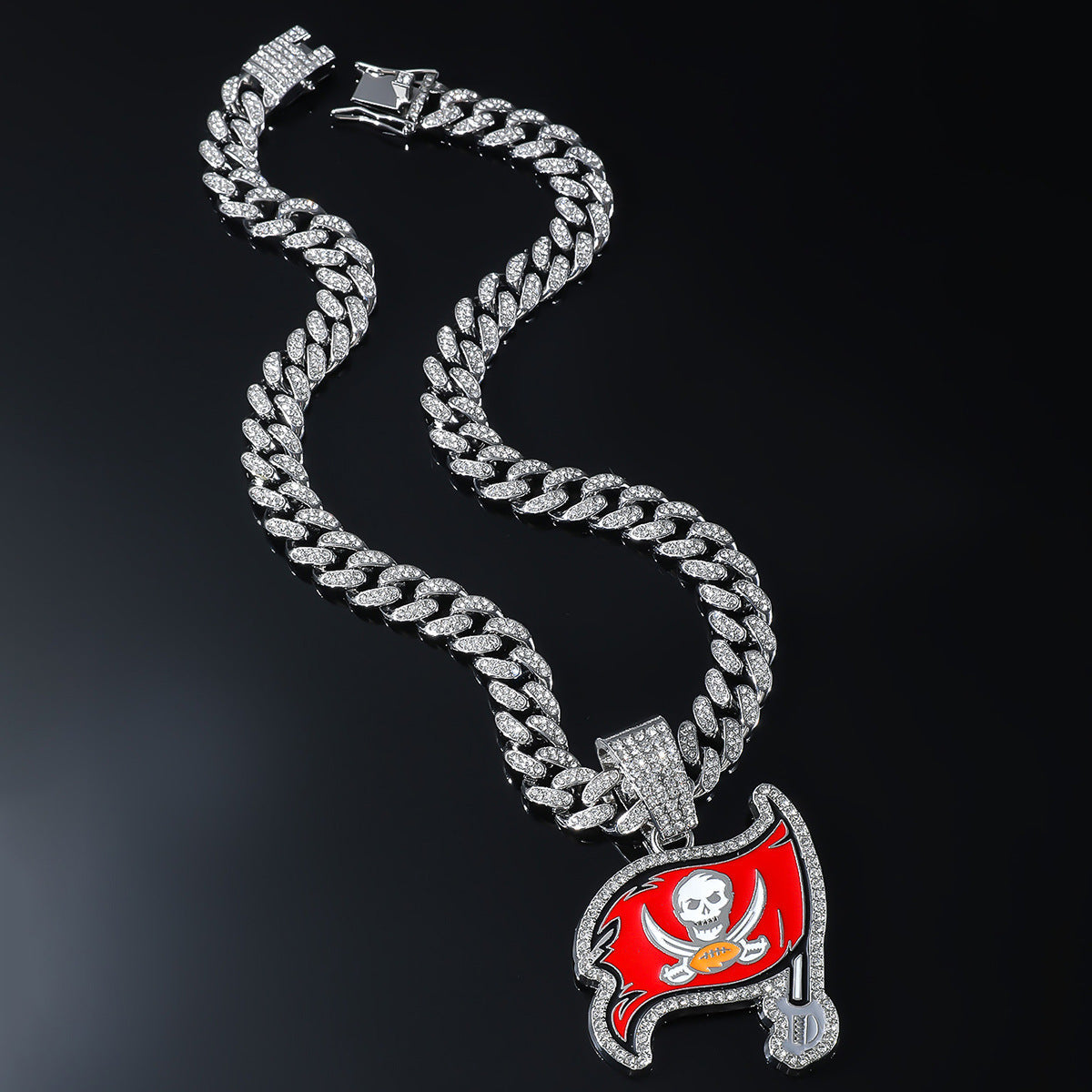 🔥 LAST DAY: Up to 50% OFF – NFL Team Pride Gem Chain Necklace