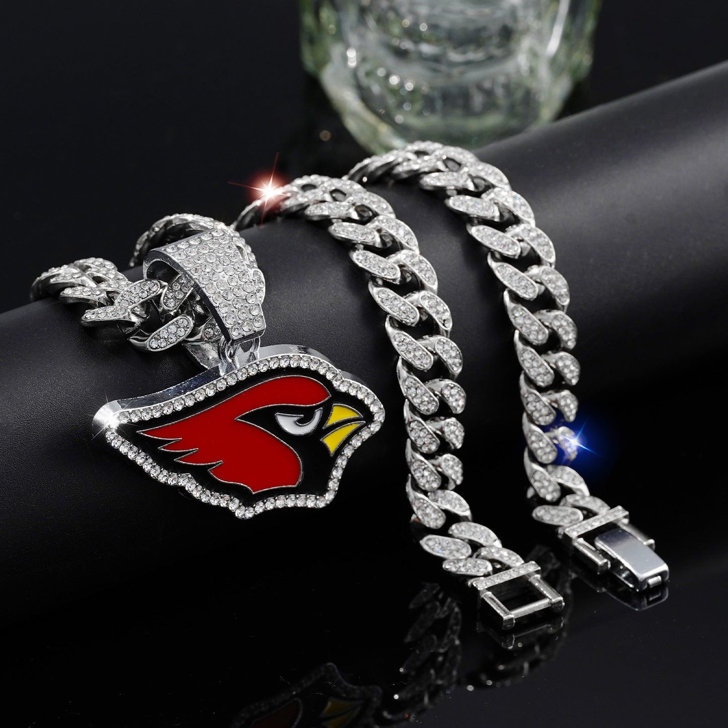 🔥 LAST DAY: Up to 50% OFF – NFL Team Pride Gem Chain Necklace