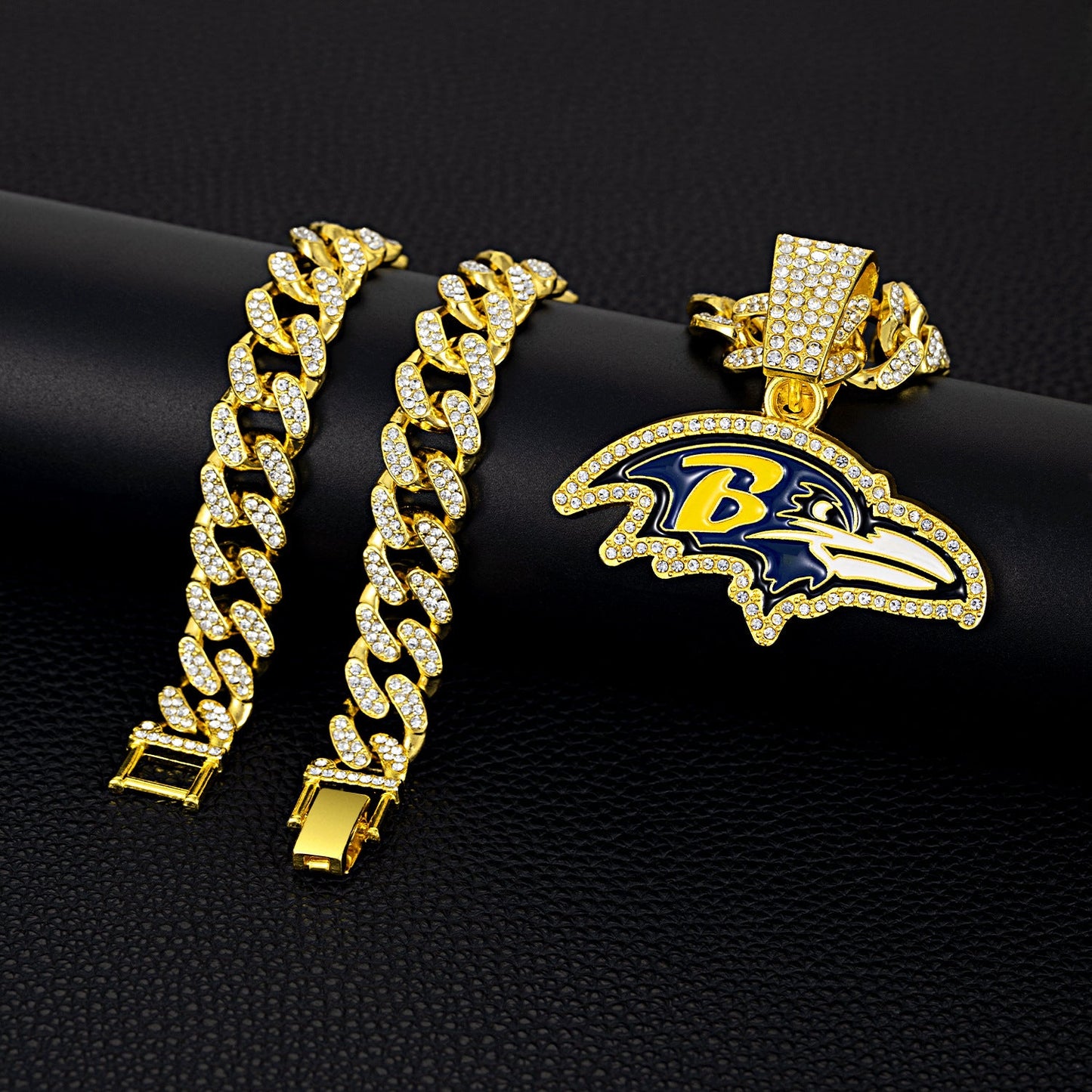 🔥 LAST DAY: Up to 50% OFF – NFL Team Pride Gem Chain Necklace