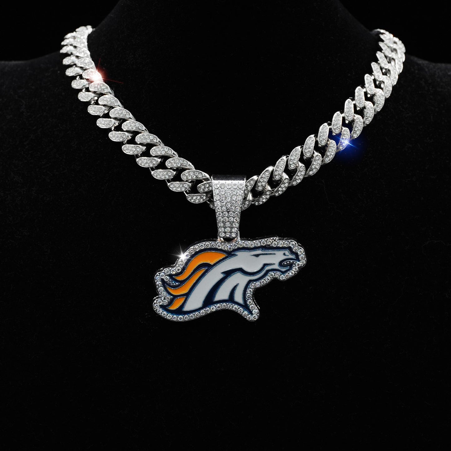 🔥 LAST DAY: Up to 50% OFF – NFL Team Pride Gem Chain Necklace