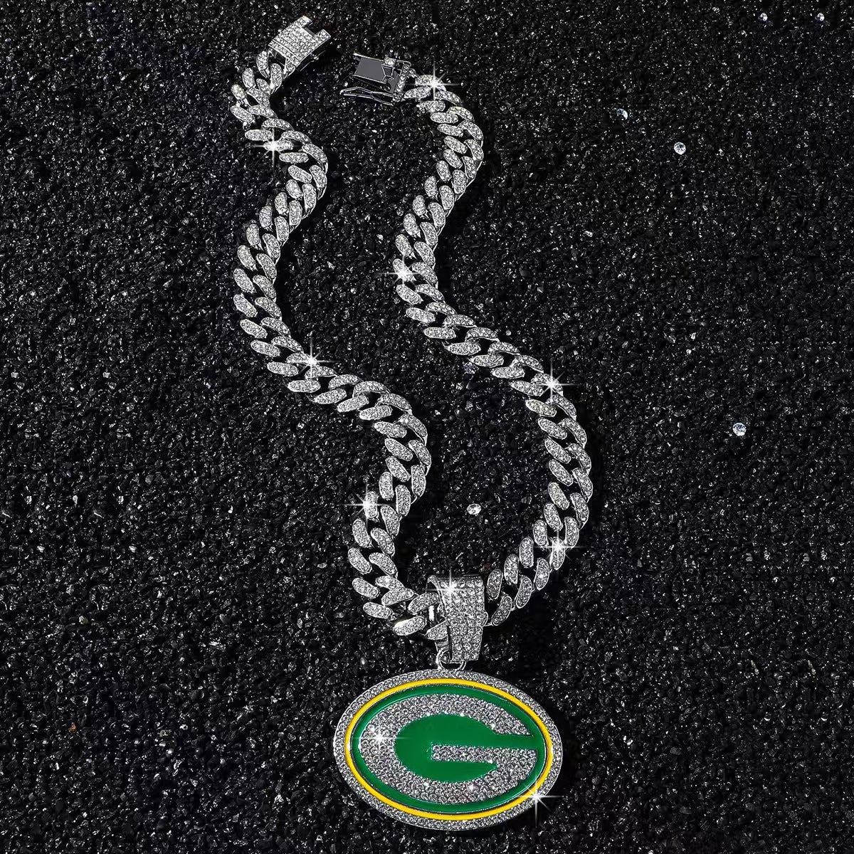 🔥 LAST DAY: Up to 50% OFF – NFL Team Pride Gem Chain Necklace