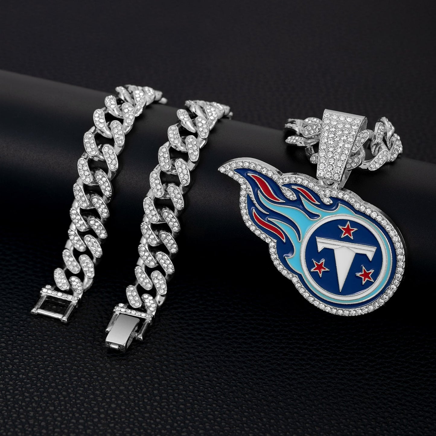 🔥 LAST DAY: Up to 50% OFF – NFL Team Pride Gem Chain Necklace