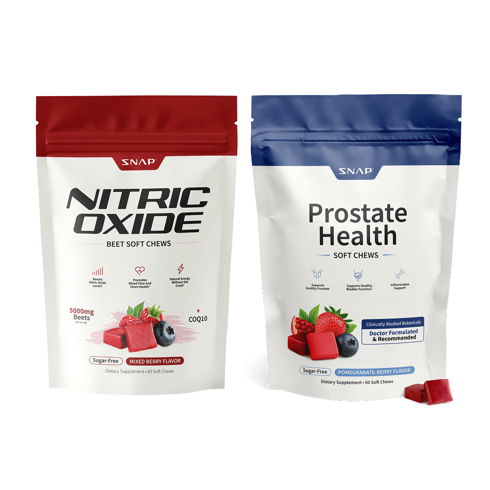 Prostate Health & Nitric Oxide Chews Bundle