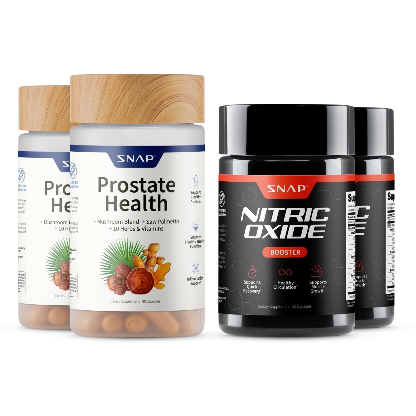 Snap Supplements Prostate & Bladder Complex Extra Strength Prostate & Bladder Health Support – Dietary Supplement