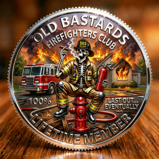🔥Last Day 60% OFF - Firefighters Club Honor Commemorative Medal