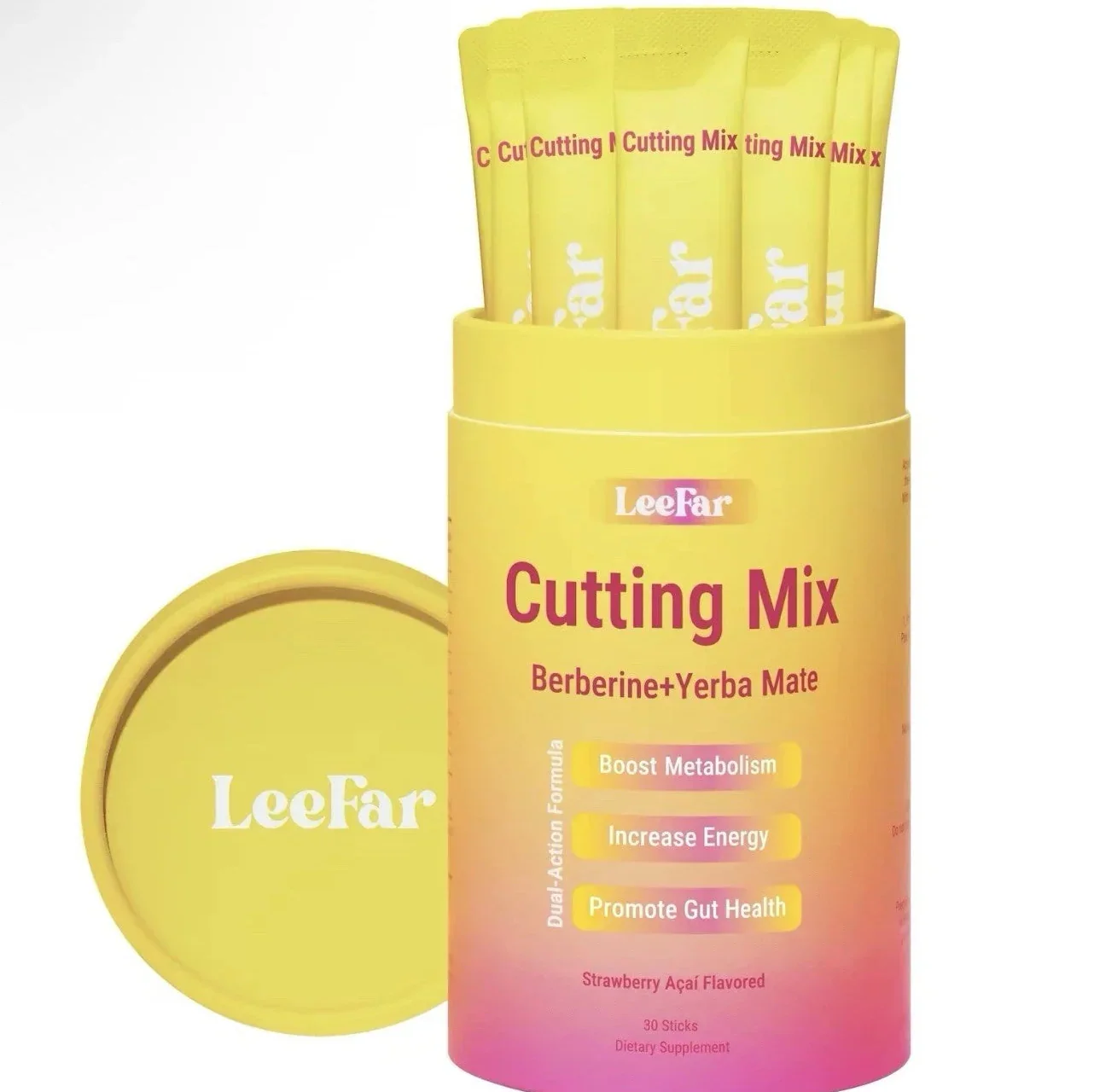 Leefar Cutting Drink Mix – Berberine, Chromium, 5-HTP, Yerba Mate & Magnesium